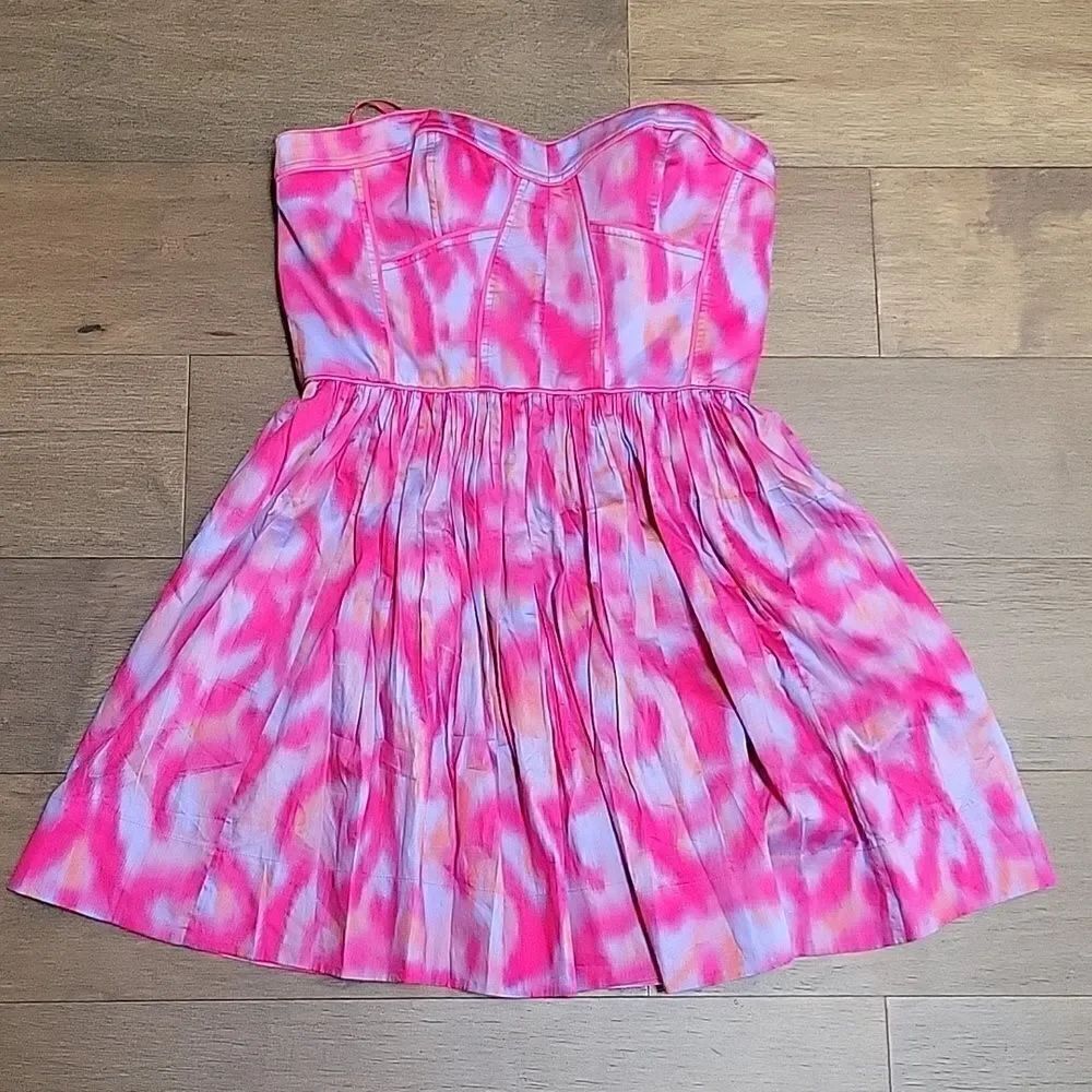 Rebecca Taylor strapless mini  dress size 8 M NWT